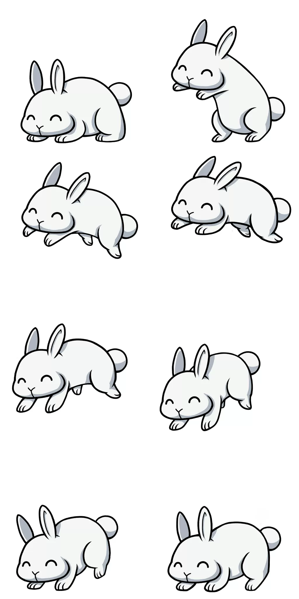 رسمة قفزة الأرنب