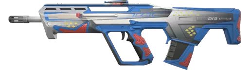Bulldog Artilheira
(Variante 3 Azul/Branca/Vermelha)