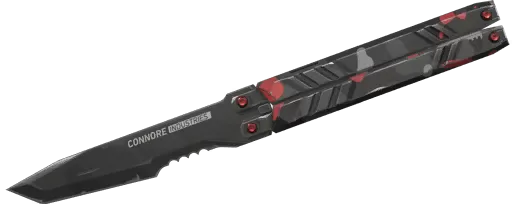 Canivete Balisong Reconhecimento Nível 2
(Variante 1 Camuflagem Vermelha)