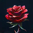 Card Roseiral Sombrio