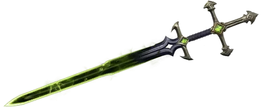 Espada do Rei Destruído (Variante 3 Verde)