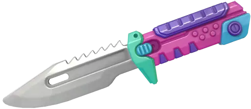 Faca com Polímero KnifeTech BlastX Nível 2
(Variante 3 Rosa)