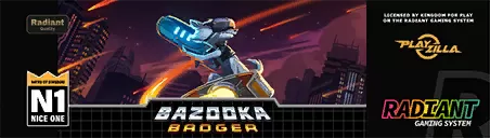 Banner „Bazooka Badger“