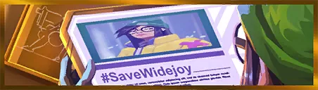 Banner „Epilog: #SAVEWIDEJOY“
