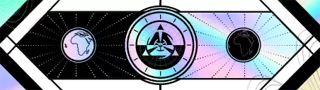 Banner „Kosmische Verbindungen“