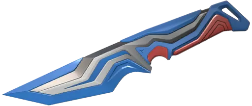 Messer – Striker
(Variante 3, Blau/Weiß/Rot)