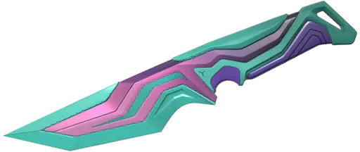 Couteau (Attaquant)
(variante 2 Rose/Turquoise/Violet)