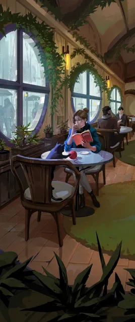 Card Verdant Cafe