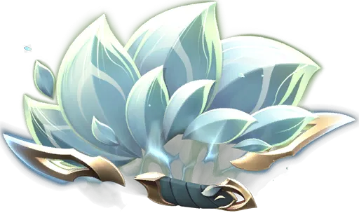 Lama a ventaglio Fiore mistico livello 2
(variante 1 Blu)