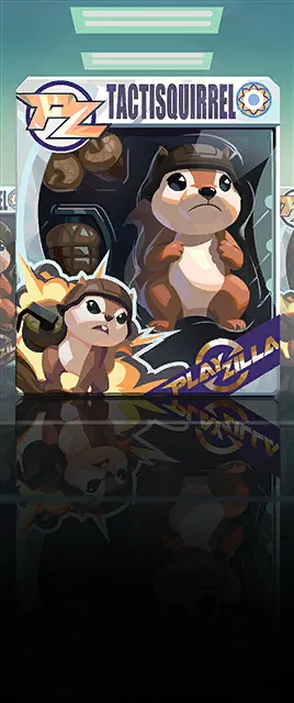 PlayZilla 戦略リス カード