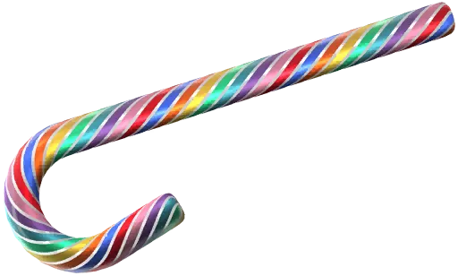 윈터원더랜드 지팡이 사탕
(변형 3 무지개색)