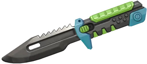 Cuchillo BlastX con recubrimiento de polímero KnifeTech nivel 2
(Variante 1 Negr