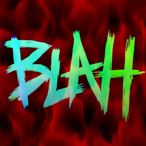 Graffiti „BLAH”