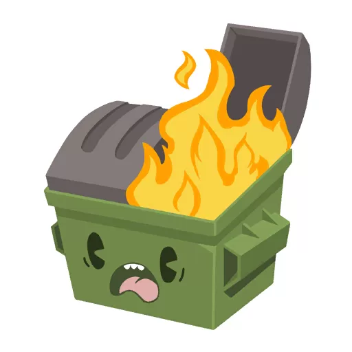 สเปรย์ Dumpster Fire