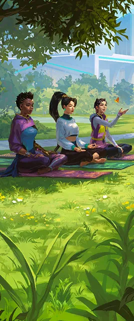 การ์ด Meditation is for Mortals