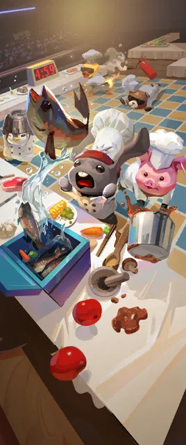 การ์ด Too Many Cooks