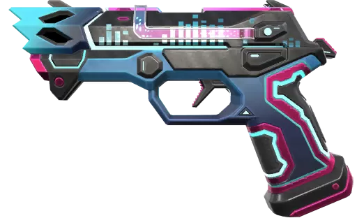 電幻普普 制式手槍 等級4
（幻彩1 藍色）