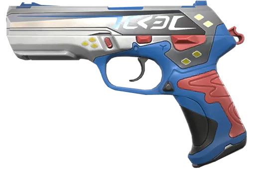 閃電衝鋒 制式手槍
（幻彩3 藍色／白色／紅色）