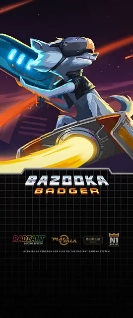 Bazooka Badger Card
