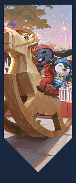 Slack Off on Horse Card